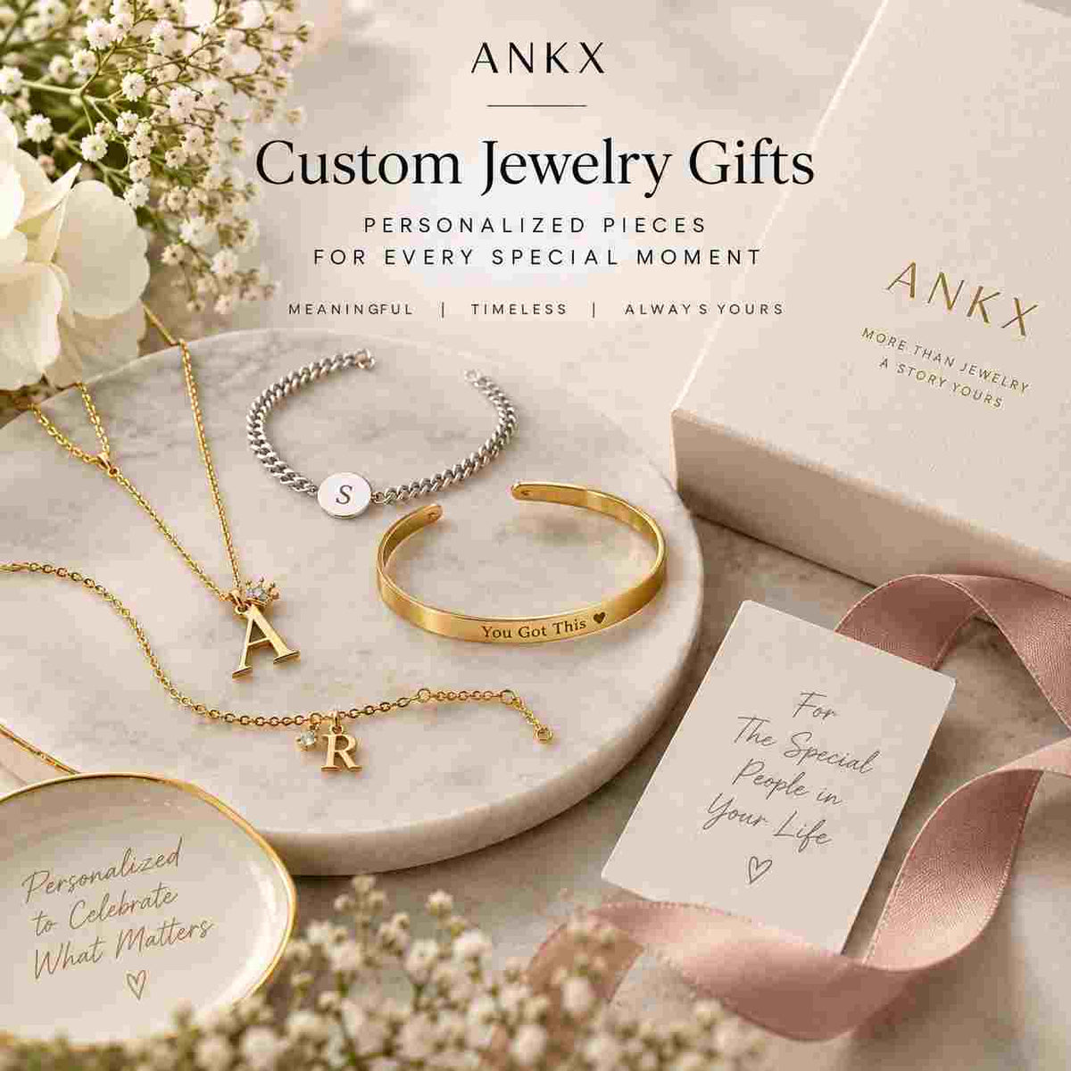 Custom Jewelry Gifts: Personalized Pieces Made for Every Special Moment