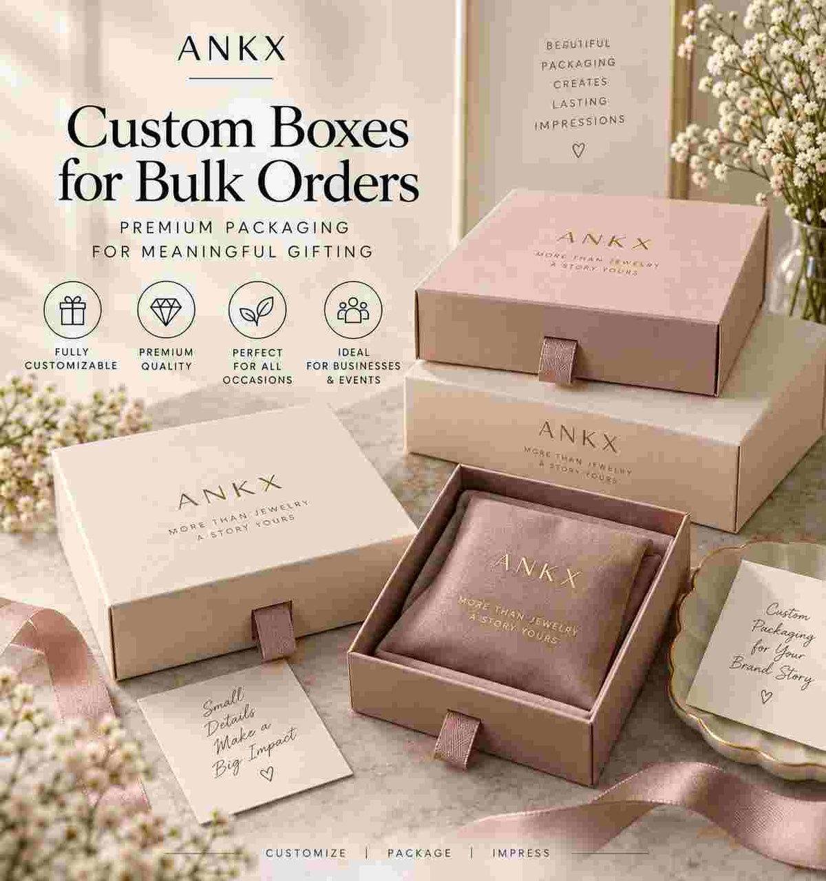 Custom Boxes for Bulk Orders: Premium Packaging Solutions for Businesses & Gifting