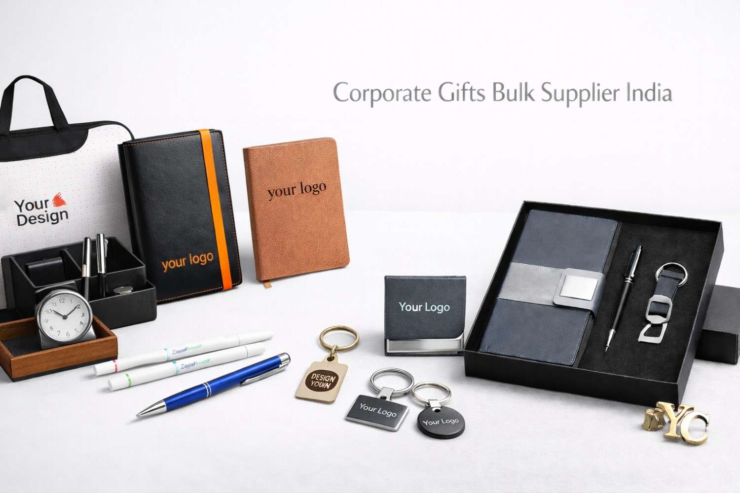 Corporate gifts bulk supplier India custom logo corporate gifting products