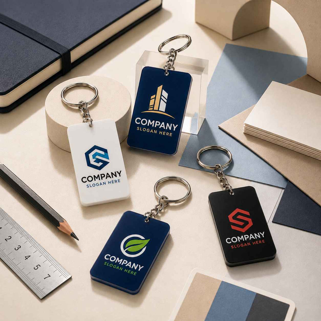custom bulk logo keychain brand marketing ankx acrylic