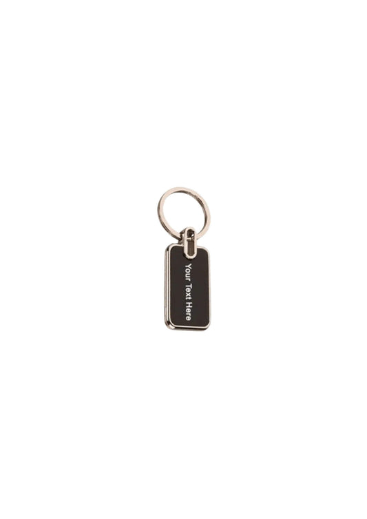 Custom logo metal keychain for corporate bulk gifting