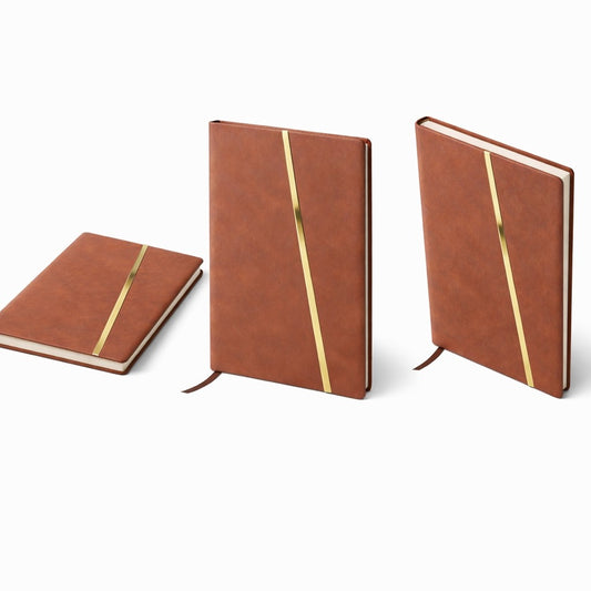 Custom Logo Leather Diary Notebook for Corporate Gifting | Bulk Supplier India
