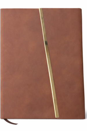 Leather Notebook Metal Strip Premium Bulk Supplier ANKX India